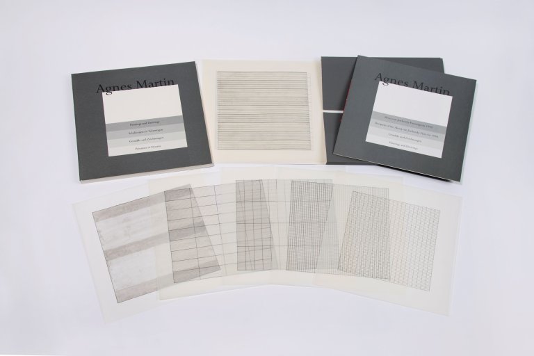 Auf diesem Bild ist das folgende Kunstwerk zu sehen: Agnes Martin. „Agnes Martin - Paintings and Drawings 1974-1990“. 1991.