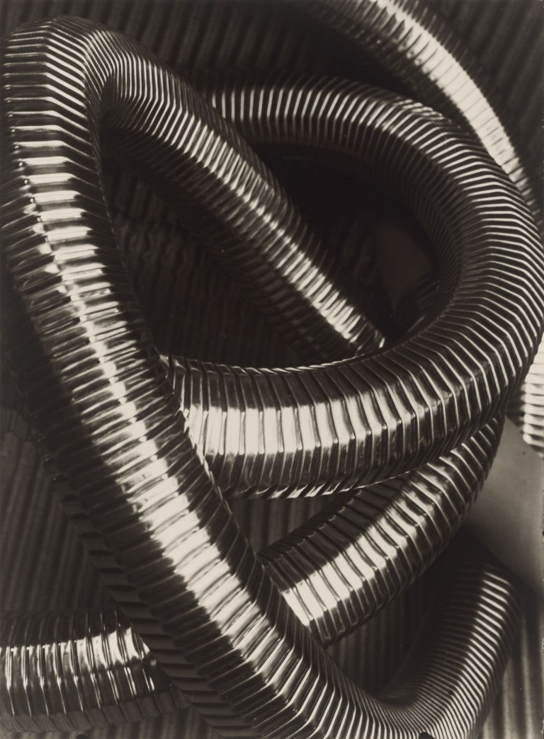 Auf diesem Bild ist das folgende Kunstwerk zu sehen: Piet Zwart. Stofzuigerslang (Staubsaugerschlauch). 1930.