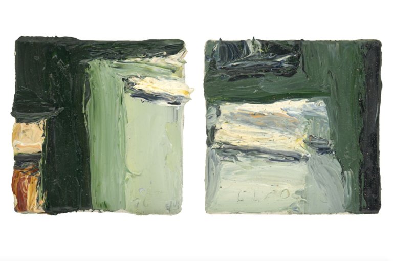 Auf diesem Bild ist das folgende Kunstwerk zu sehen: Christopher Lehmpfuhl. „Beleuchtetes Fenster und Durchfahrt“ / „ Dunkles Fenster und Durchfahrt“. 2010.