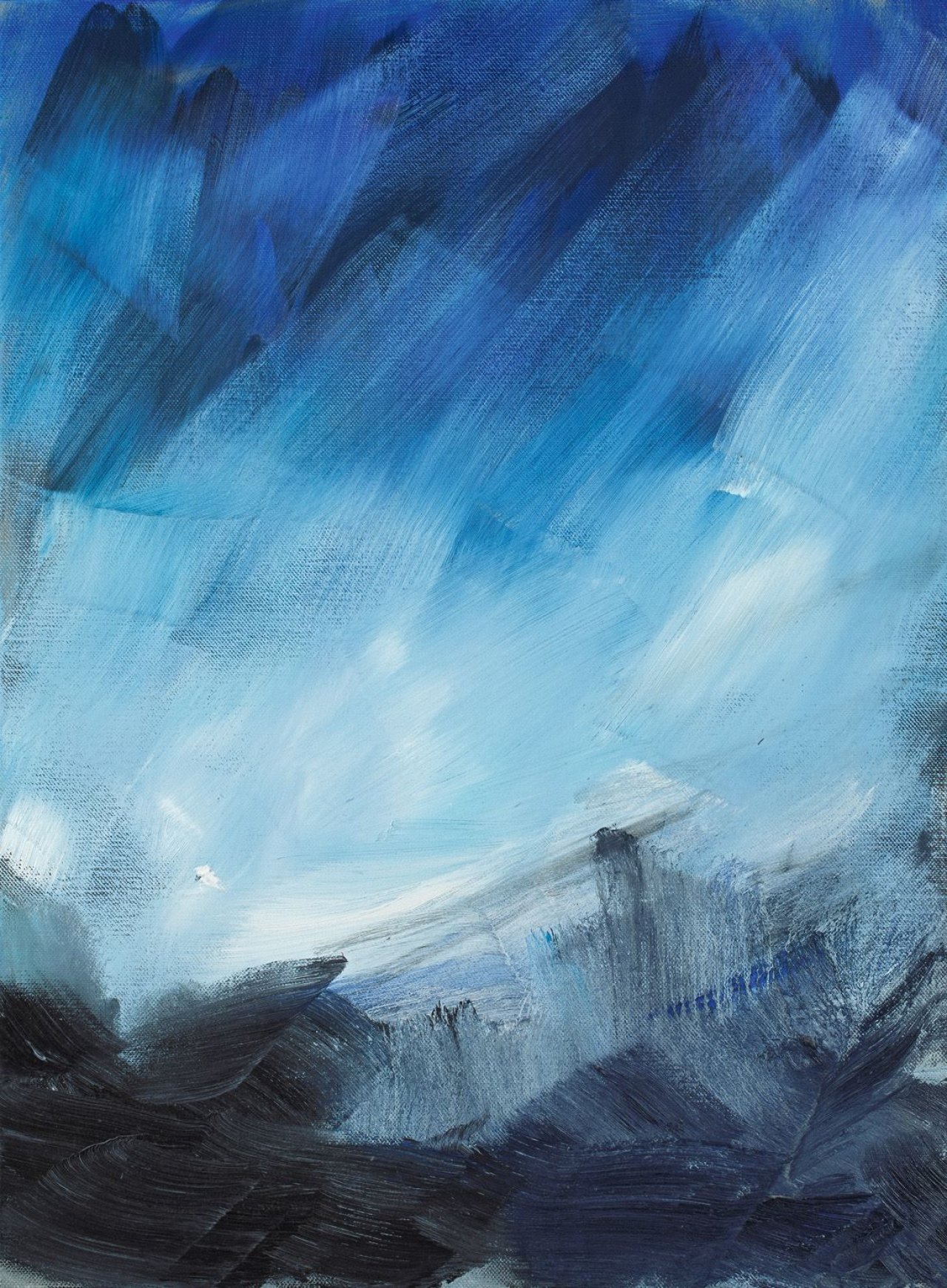 Auf diesem Bild ist das folgende Kunstwerk zu sehen: Herbert Brandl. Ohne Titel. 2006.