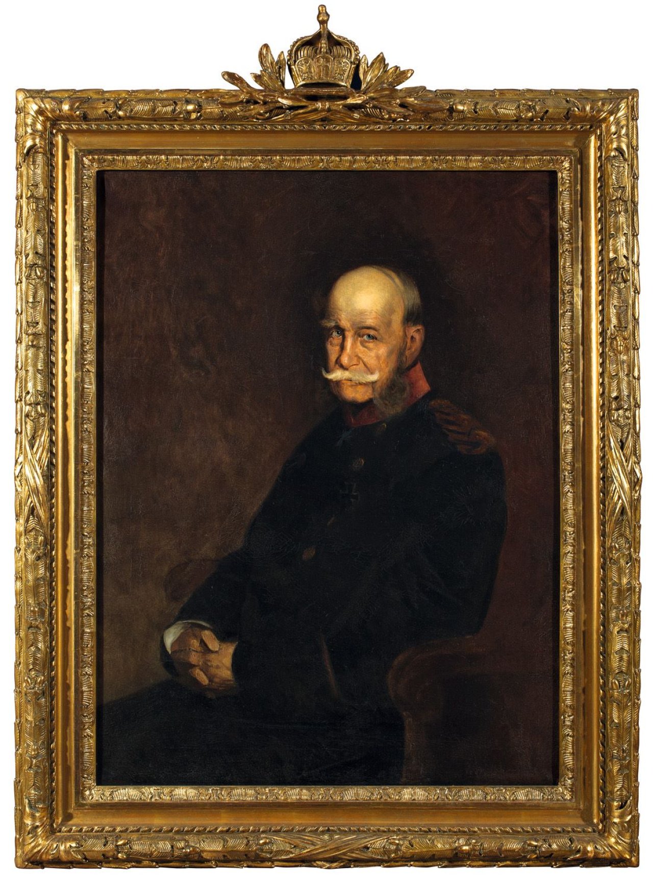 Auf diesem Bild ist das folgende Kunstwerk zu sehen: Franz von Lenbach. „Kaiser Wilhelm I“.