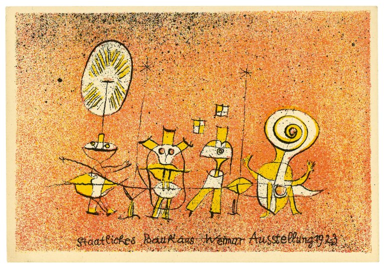 This picture shows the following artwork: Paul Klee. „Die heitere Seite“. 1923.