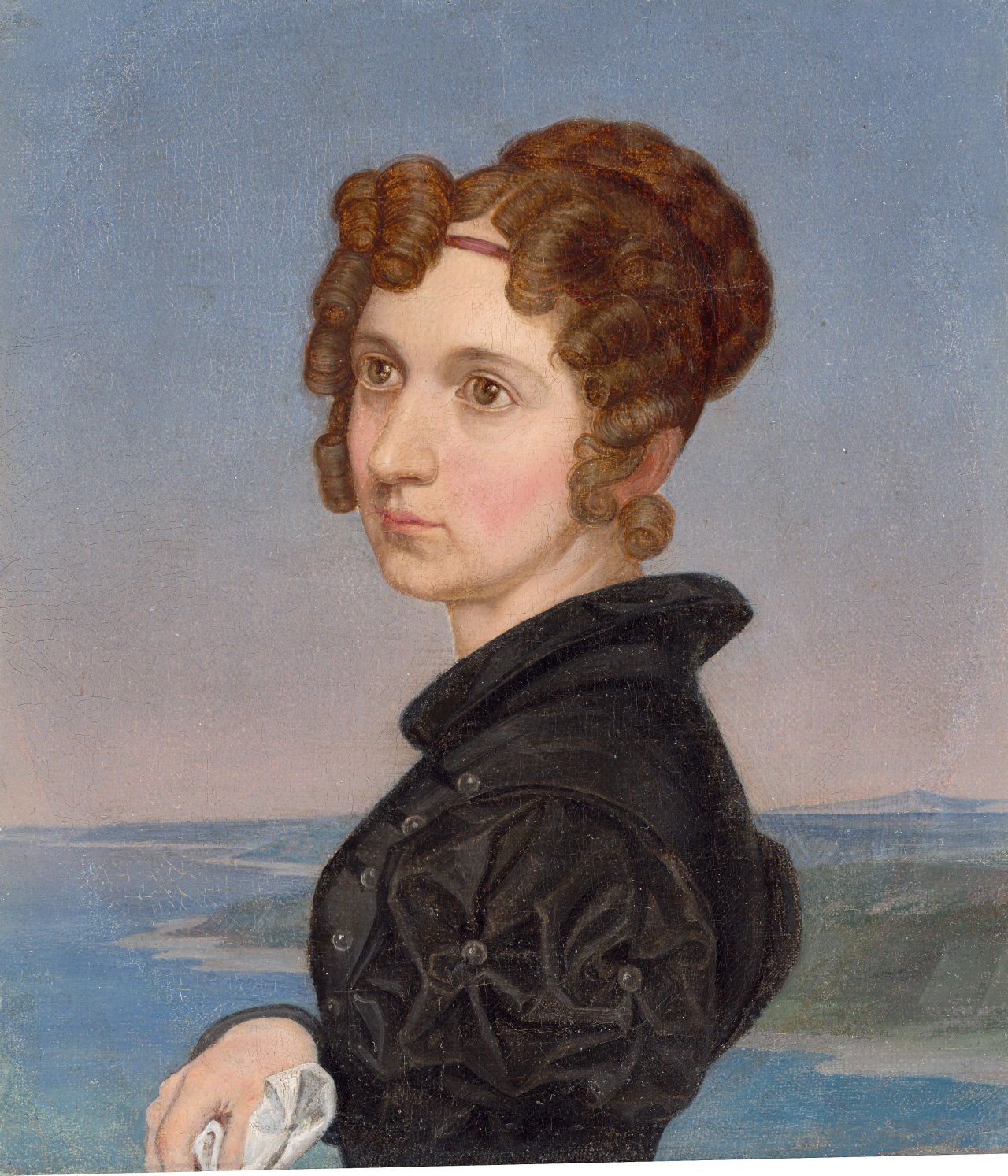 Catalog image of Porträt der Schwester Adelheid von Kügelgen. 1827