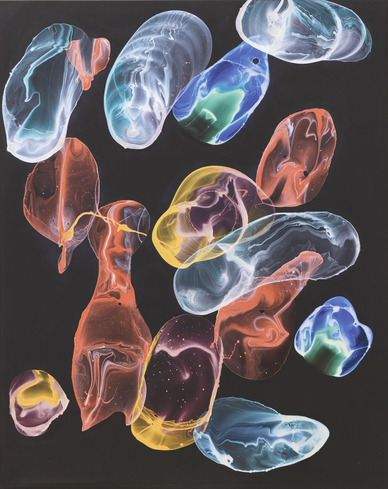 Auf diesem Bild ist das folgende Kunstwerk zu sehen: Jiří Georg Dokoupil. „SEKULA PAX“. 2013-15.