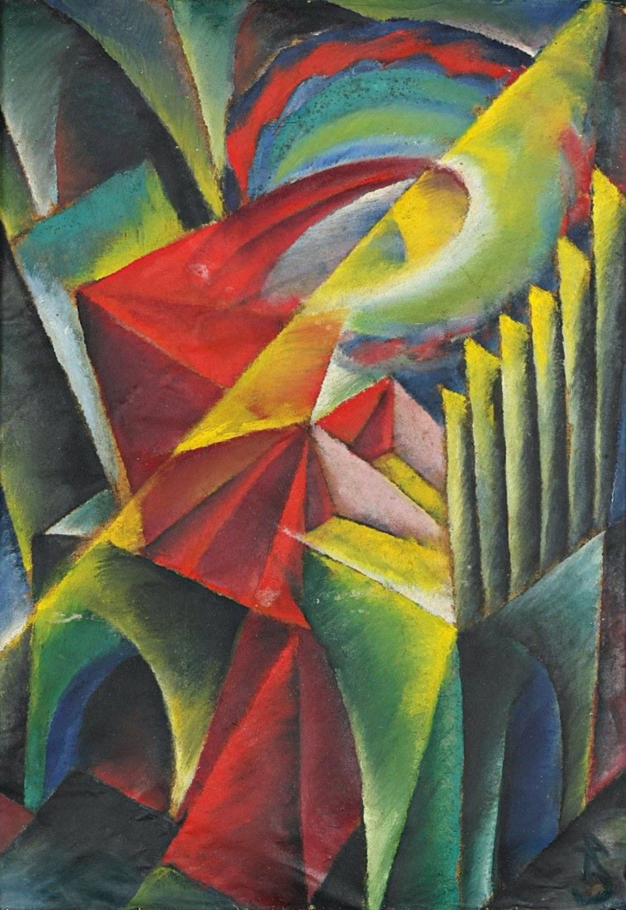 Auf diesem Bild ist das folgende Kunstwerk zu sehen: Carl Rabus. „Cäcilie“. Um 1920.
