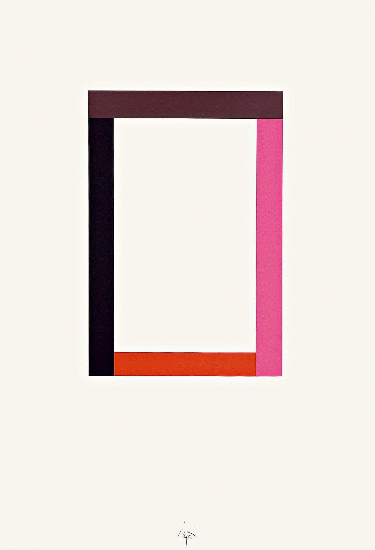 Auf diesem Bild ist das folgende Kunstwerk zu sehen: Imi Knoebel. Aus: „Grace Kelly“. 1990.