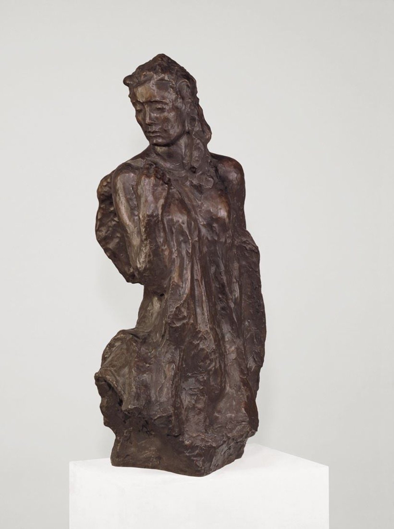 Auf diesem Bild ist das folgende Kunstwerk zu sehen: Georg Kolbe. „Genius vom Beethoven-Denkmal“. 1926/27.