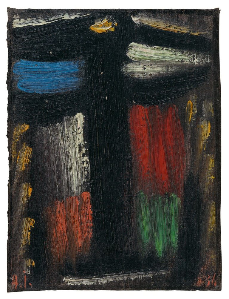 Auf diesem Bild ist das folgende Kunstwerk zu sehen: Alexej von Jawlensky. Meditation. 1936.