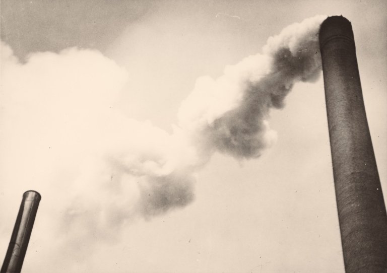 Auf diesem Bild ist das folgende Kunstwerk zu sehen: Else Thalemann. Industrie – Ruhrgebiet. 1929.