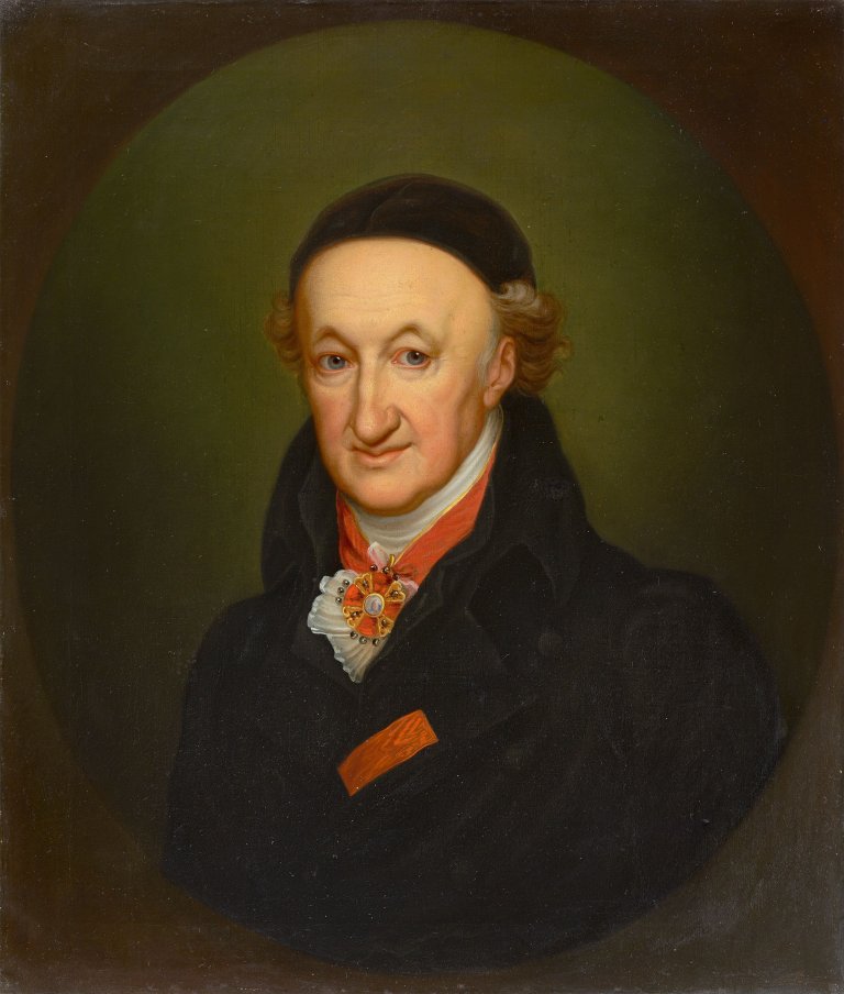 Auf diesem Bild ist das folgende Kunstwerk zu sehen: Gerhard von Kügelgen. „Christoph Martin Wieland“. 1808/09.
