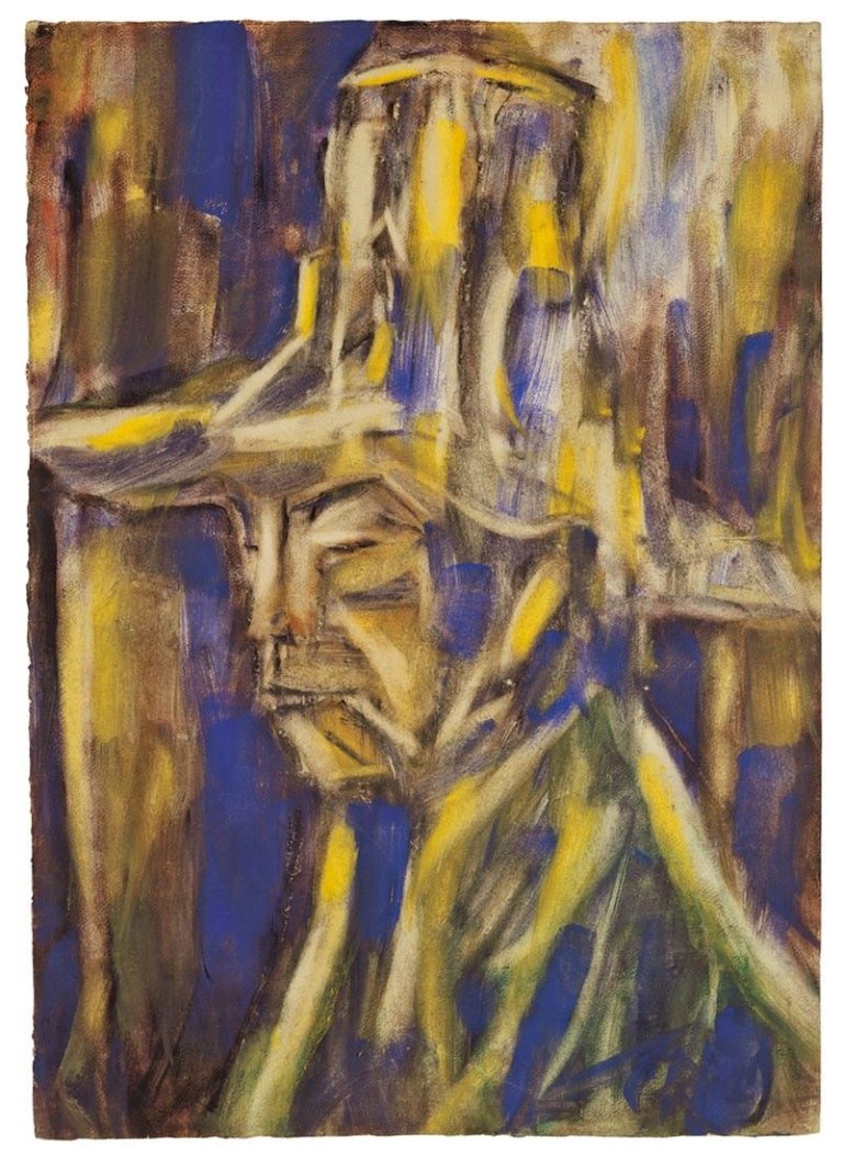 Auf diesem Bild ist das folgende Kunstwerk zu sehen: Christian Rohlfs. „Chinese“. 1929.