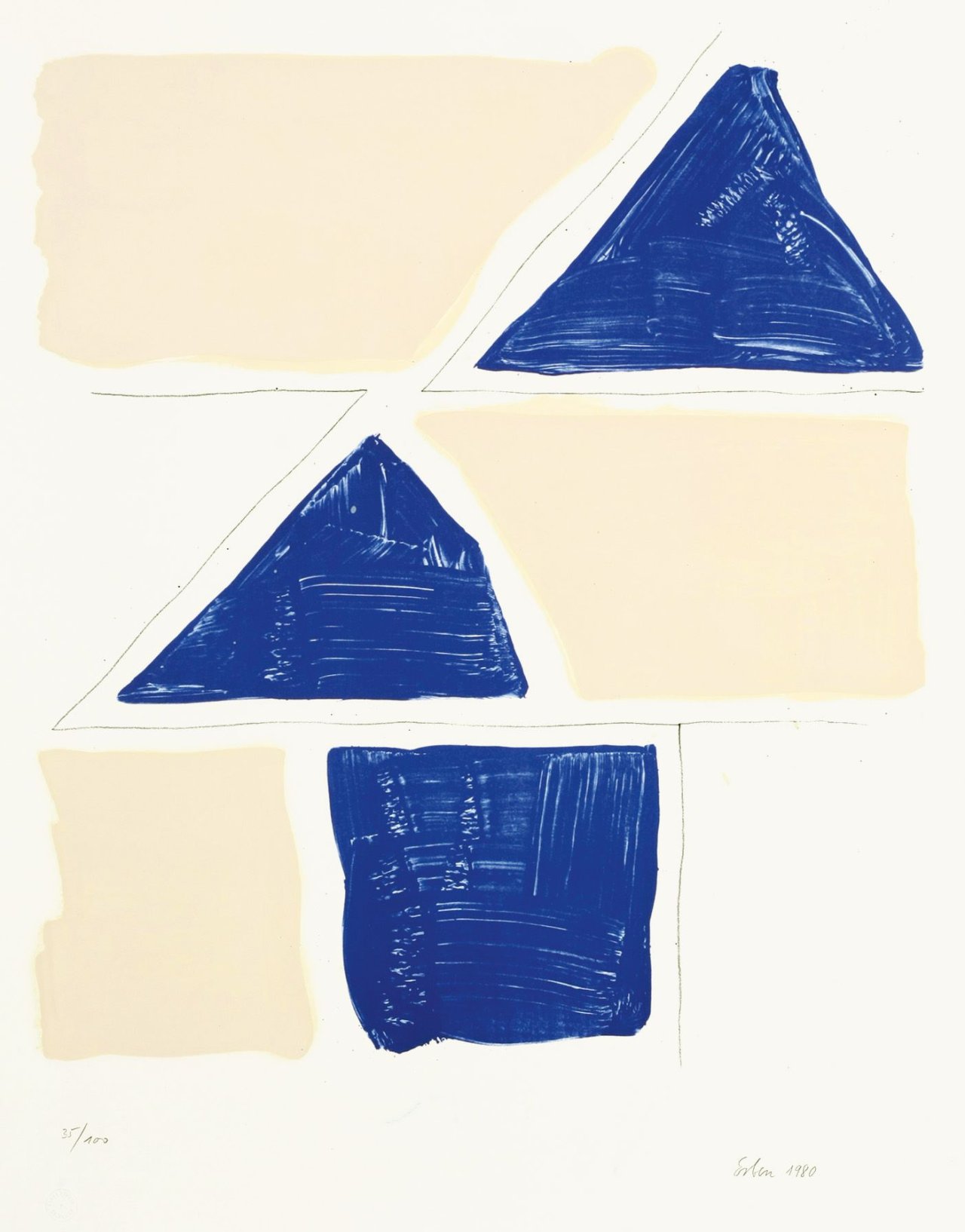 This picture shows the following artwork: Ulrich Erben. Untitled. 1980.