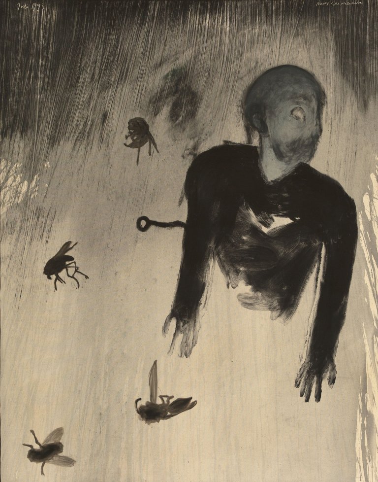 Auf diesem Bild ist das folgende Kunstwerk zu sehen: Max Neumann. „O. T.“. 1993.