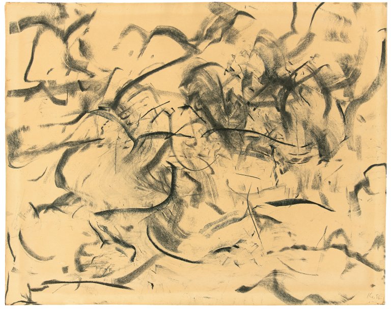 Auf diesem Bild ist das folgende Kunstwerk zu sehen: Norbert Kricke. Ohne Titel. 1956.