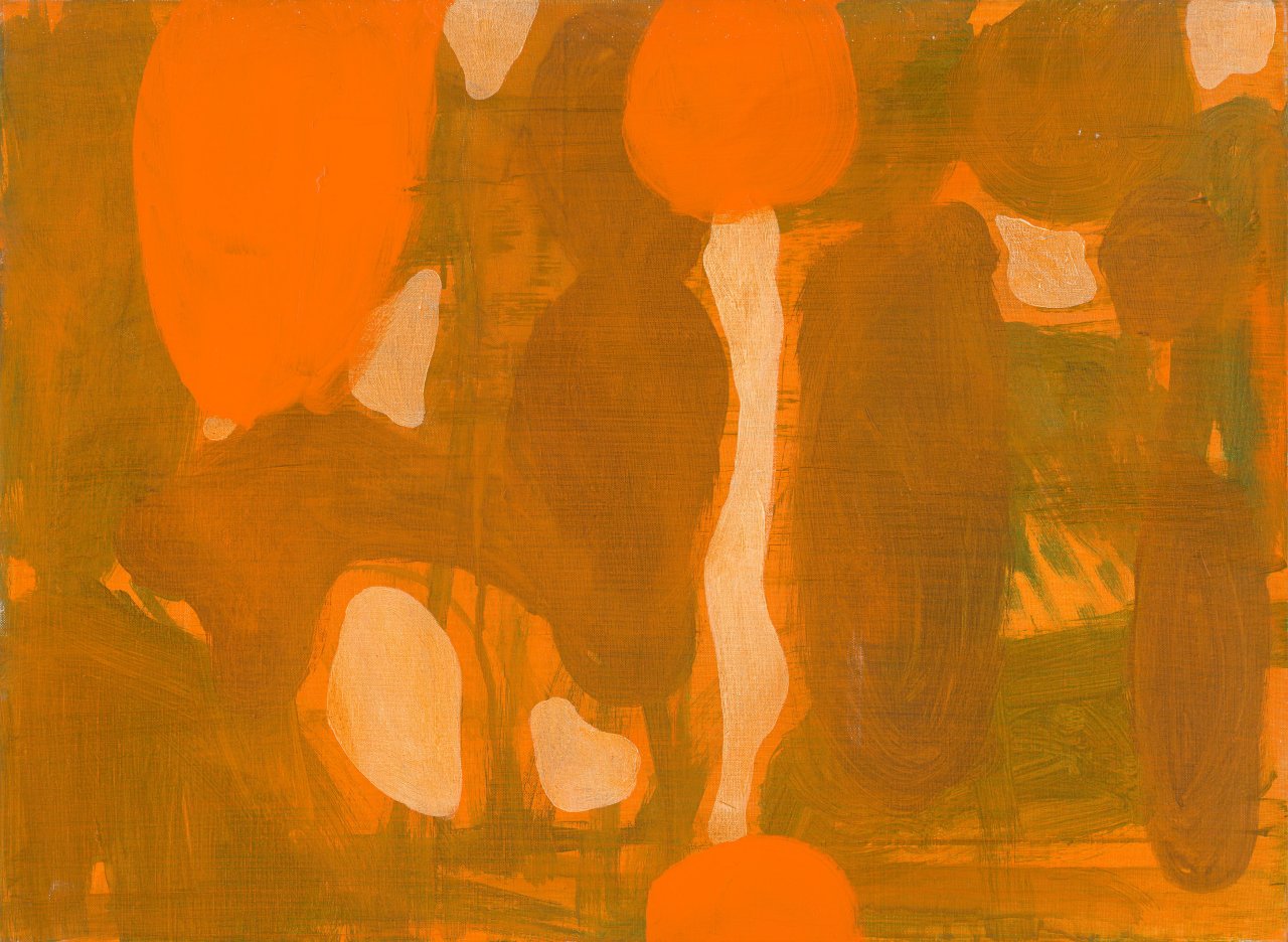 Auf diesem Bild ist das folgende Kunstwerk zu sehen: Olav Christopher Jenssen. „SIMULTAN“. 1995.