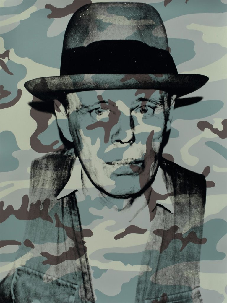 This picture shows the following artwork: Andy Warhol. „Joseph Beuys in memoriam“. 1986.