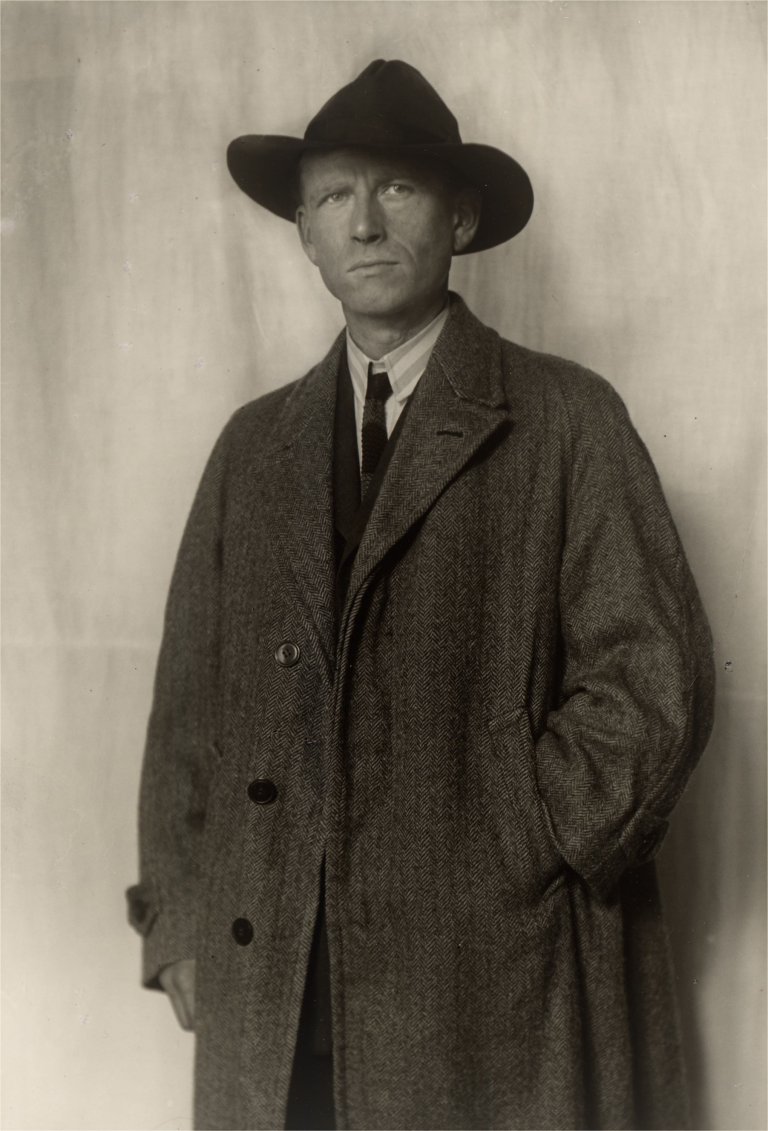 This picture shows the following artwork: August Sander. The Painter Otto Dix, Köln. 1928.