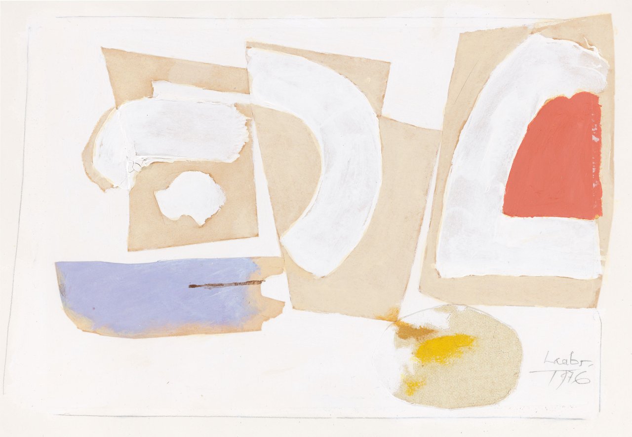 Auf diesem Bild ist das folgende Kunstwerk zu sehen: Hans Laabs. Ohne Titel. 1976.