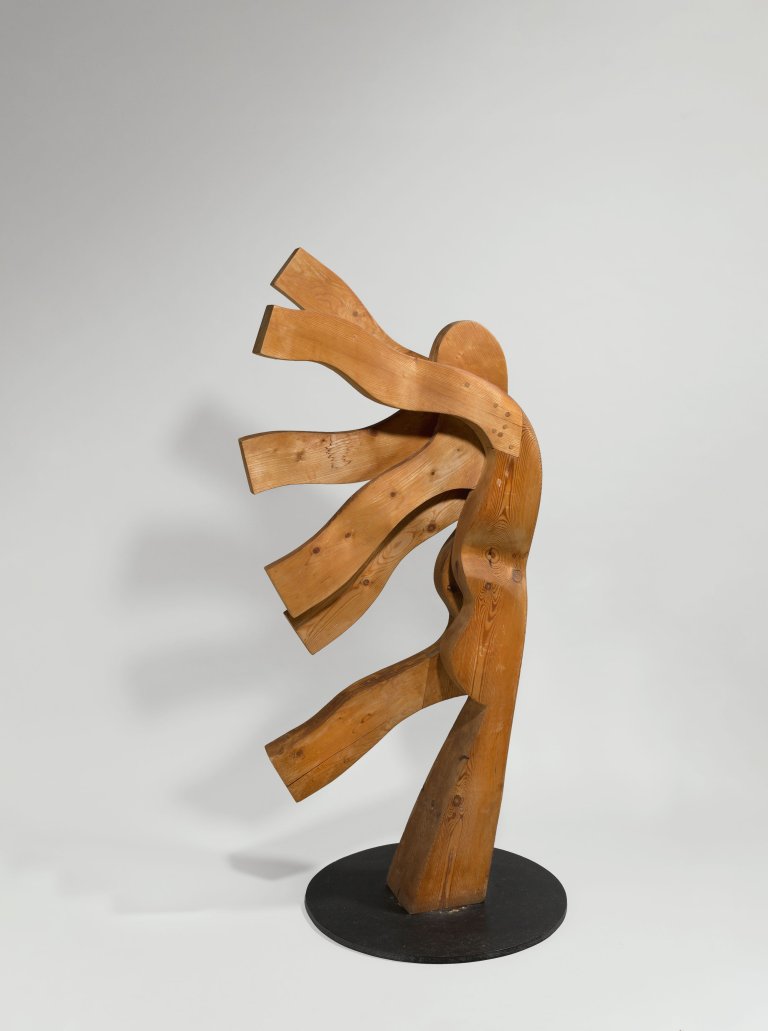 Auf diesem Bild ist das folgende Kunstwerk zu sehen: Ursula Sax. Danzante I. 1972.