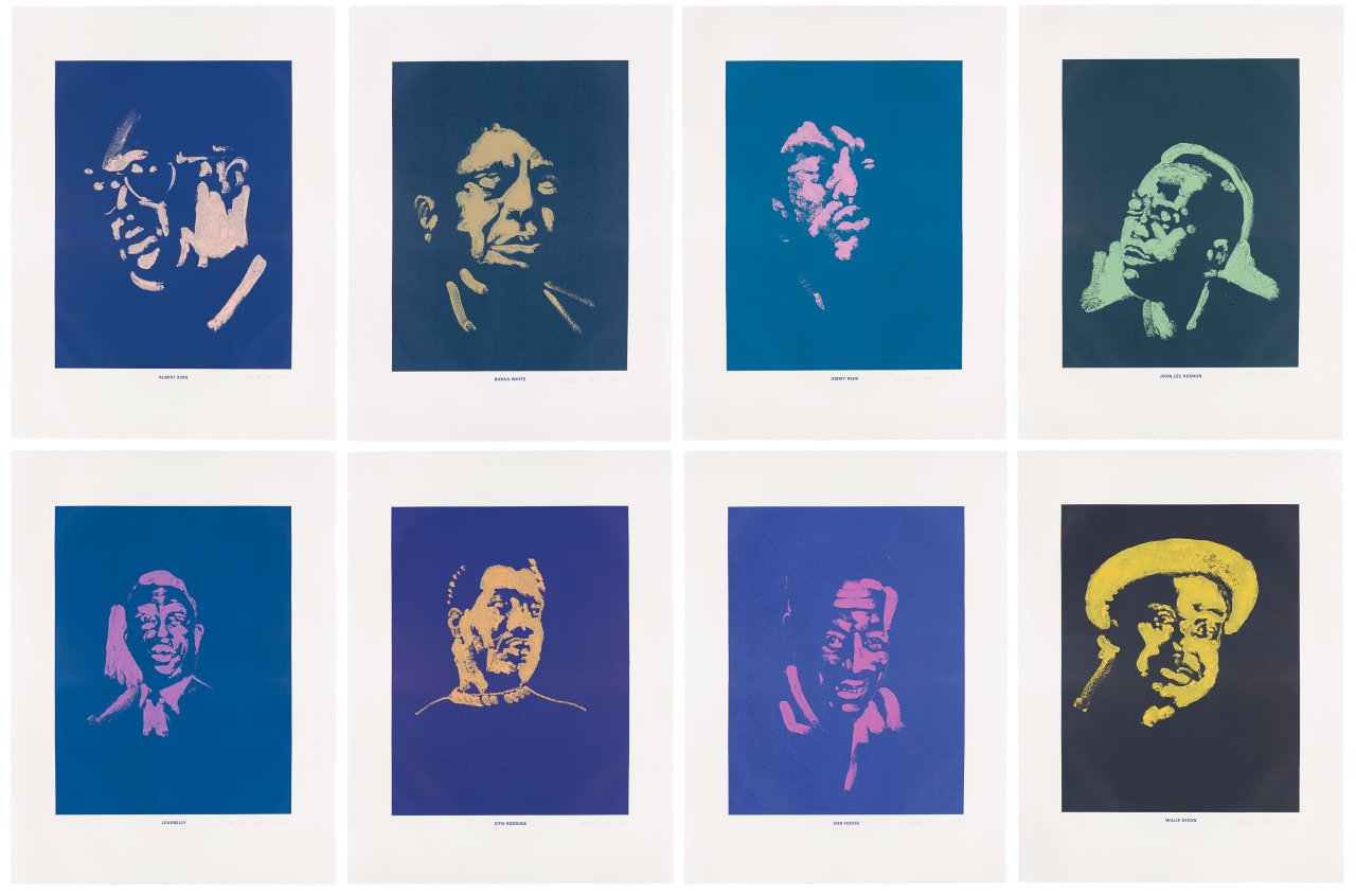 Auf diesem Bild ist das folgende Kunstwerk zu sehen: Thomas Schütte. „Blues Men“. 2019.