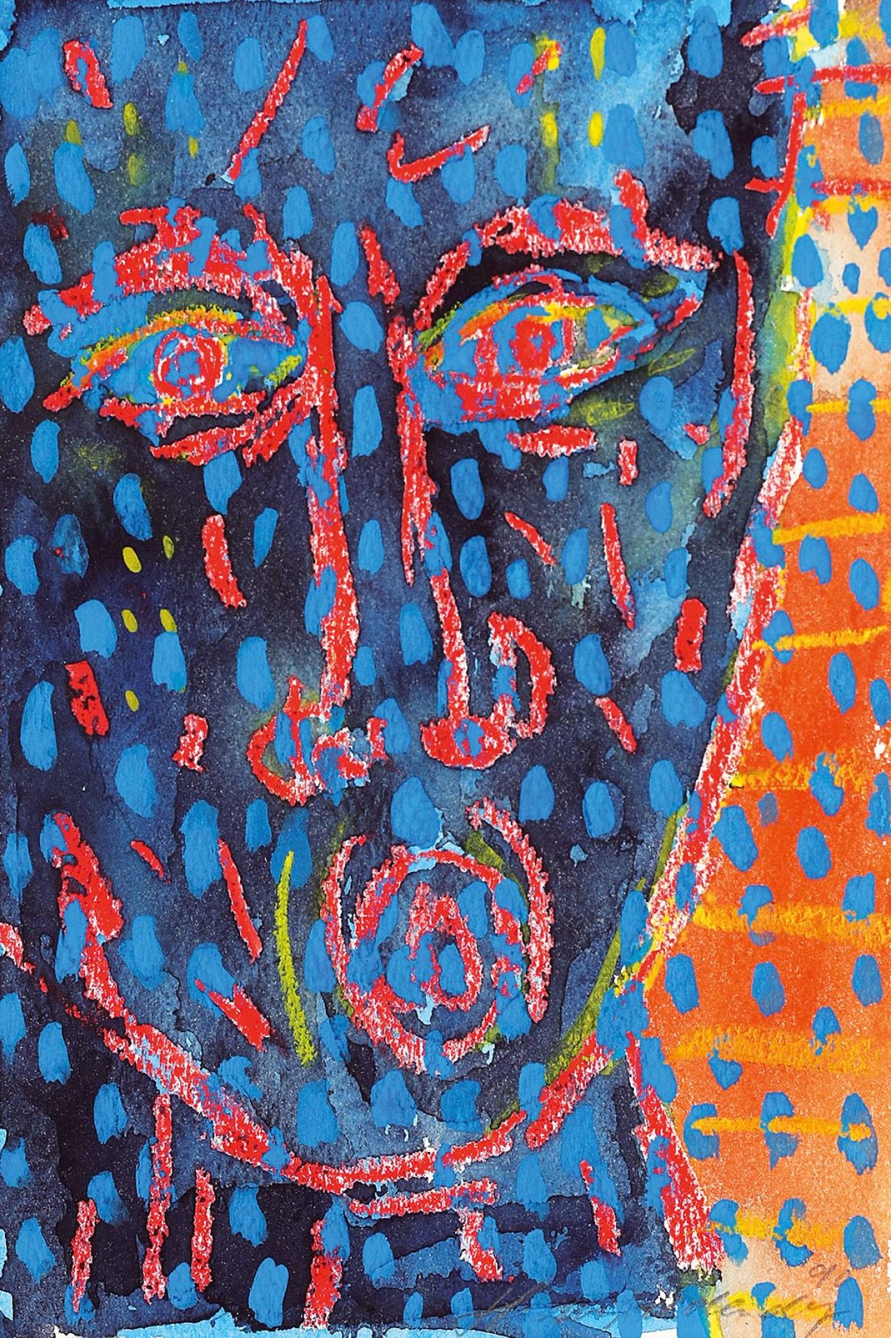 Auf diesem Bild ist das folgende Kunstwerk zu sehen: Helmut Middendorf. „Zeichnungen und Aquarelle 1977 - 1988“. 1990.