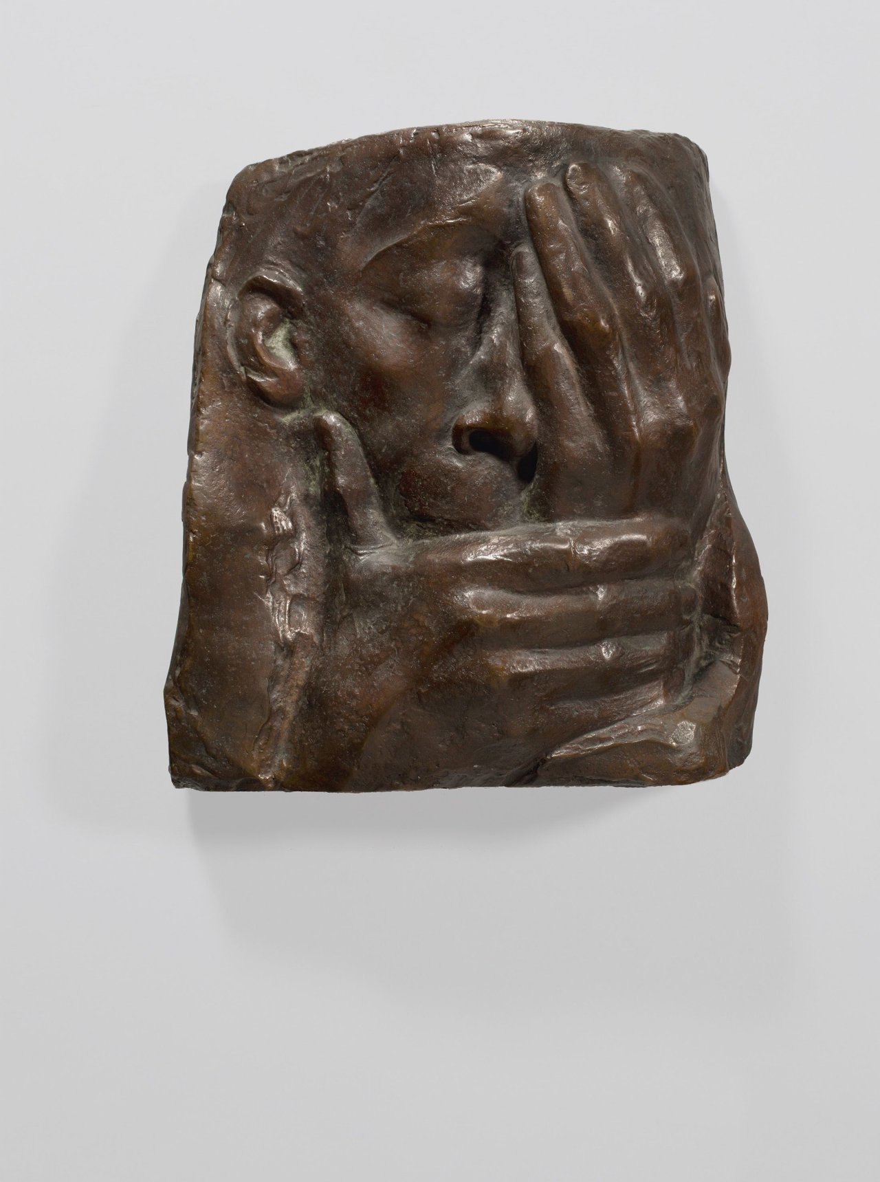 Auf diesem Bild ist das folgende Kunstwerk zu sehen: Käthe Kollwitz. „Die Klage“. 1938/41.