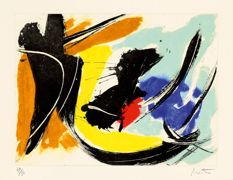 Auf diesem Bild ist das folgende Kunstwerk zu sehen: Jean Miotte. „Revé“.