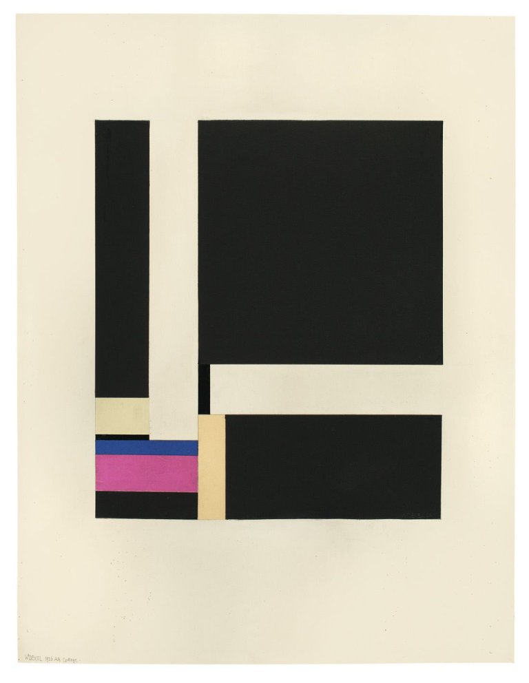 Auf diesem Bild ist das folgende Kunstwerk zu sehen: Walter Dexel. Ohne Titel. 1926.