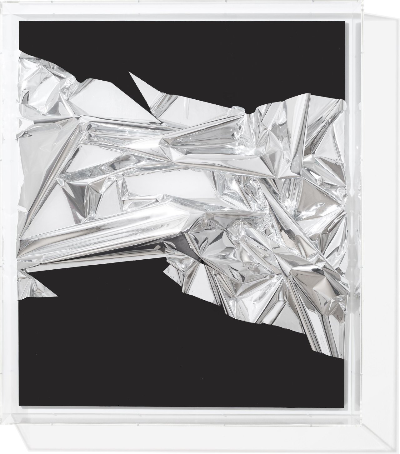 Auf diesem Bild ist das folgende Kunstwerk zu sehen: Anselm Reyle. Ohne Titel. 2008.