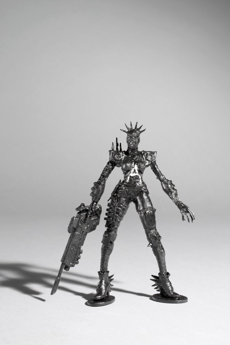 Auf diesem Bild ist das folgende Kunstwerk zu sehen: Andy Hope. „Minion“. 2005.