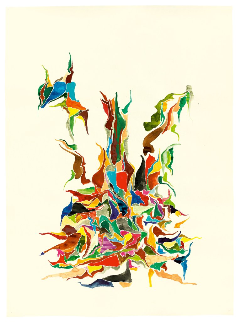 Auf diesem Bild ist das folgende Kunstwerk zu sehen: Friedrich Kunath. Ohne Titel. 2004.