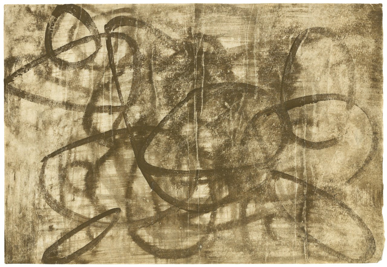 Auf diesem Bild ist das folgende Kunstwerk zu sehen: Hermann Glöckner. Schwünge.
