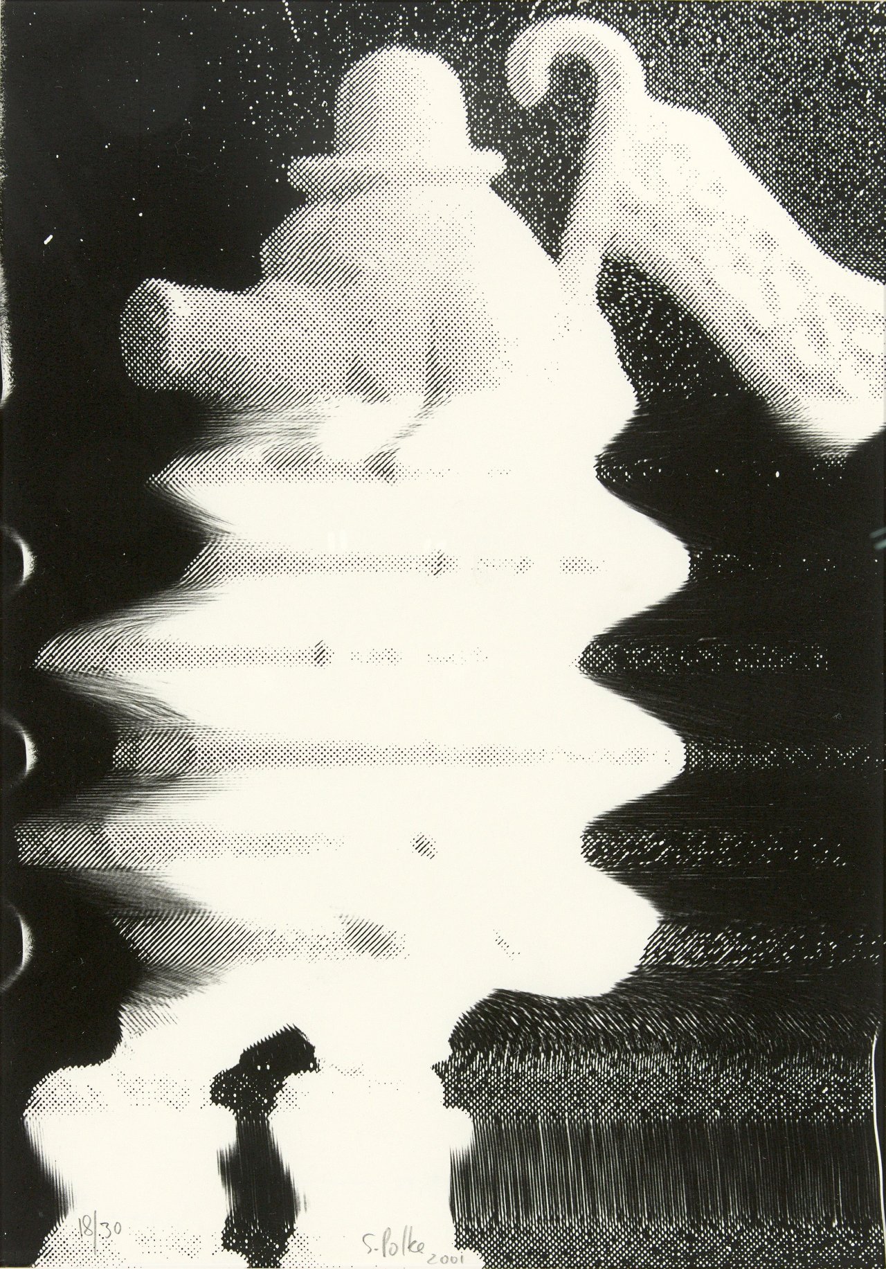 Auf diesem Bild ist das folgende Kunstwerk zu sehen:  Mappenwerk. Kunstzentrum Köln. Ein exemplarischer Streifzug. 2001.