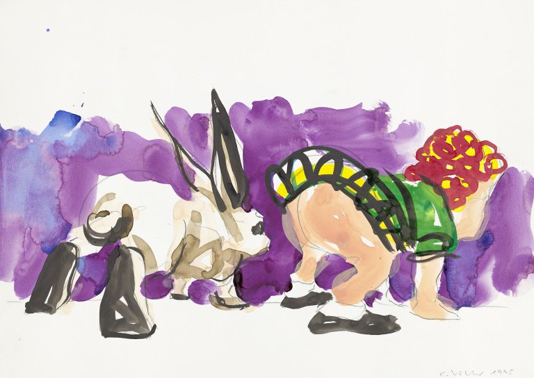Auf diesem Bild ist das folgende Kunstwerk zu sehen: Cornelius Völker. Ohne Titel. 1995/96.