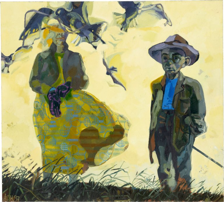 Auf diesem Bild ist das folgende Kunstwerk zu sehen: Annette Schröter. Ohne Titel. 1997.