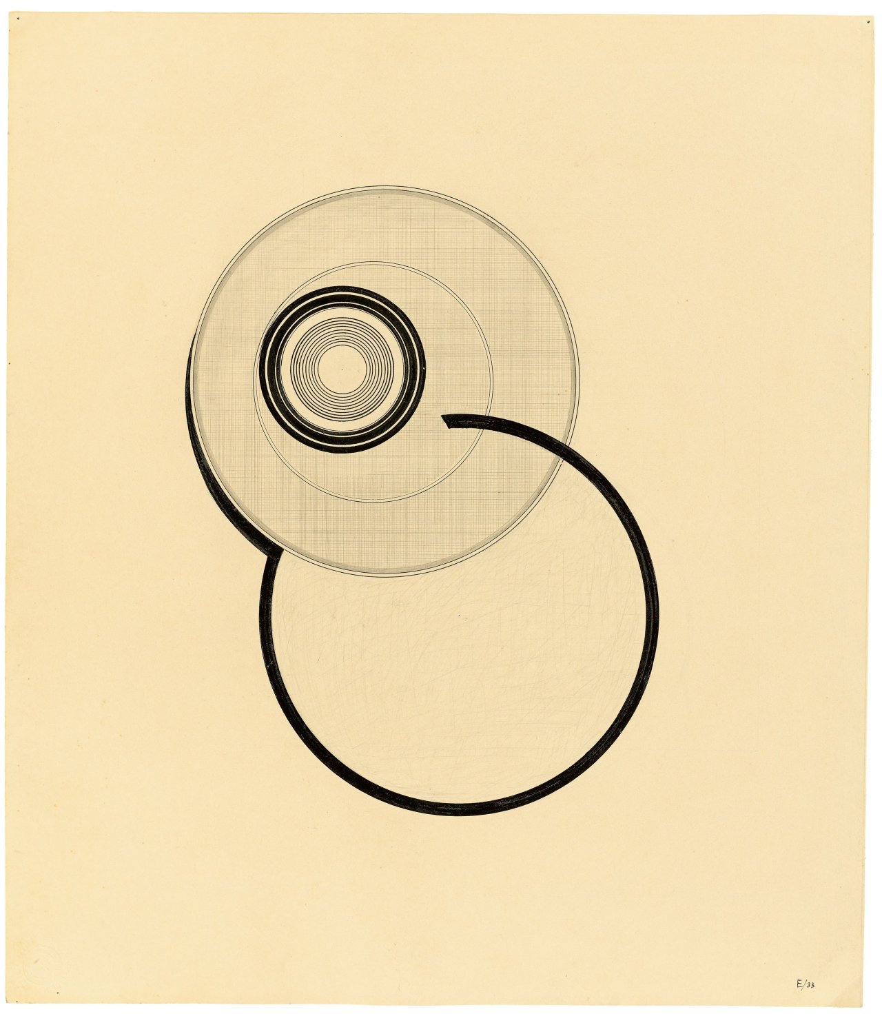 Auf diesem Bild ist das folgende Kunstwerk zu sehen: Ella Bergmann-Michel. Ohne Titel. 1933.