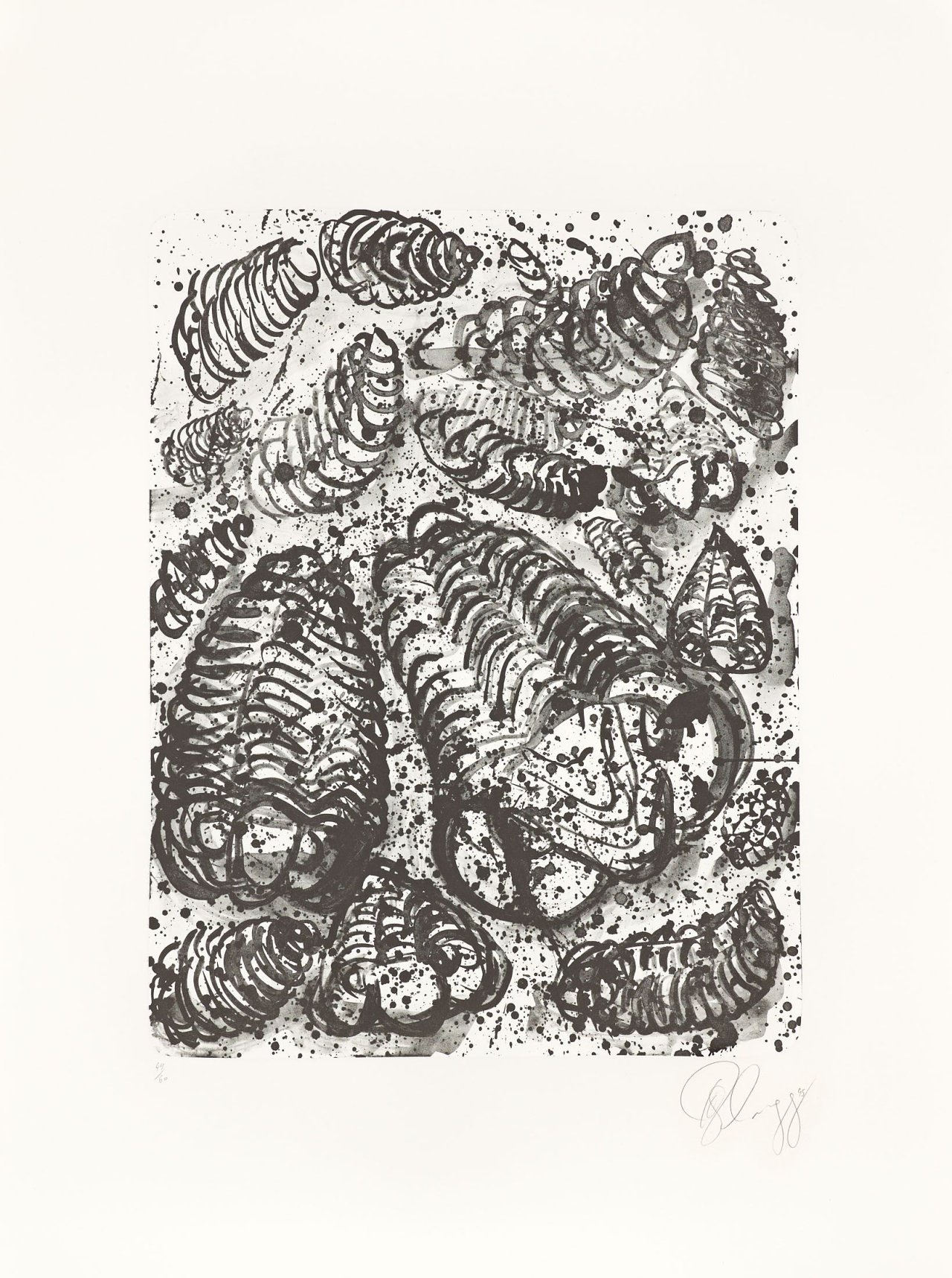 Auf diesem Bild ist das folgende Kunstwerk zu sehen: Tony Cragg. Ohne Titel. 1995.