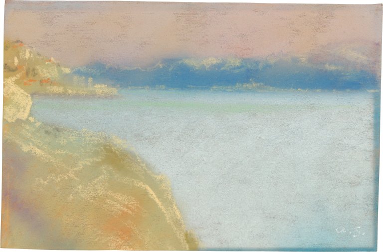 Auf diesem Bild ist das folgende Kunstwerk zu sehen: Augusto Giacometti. „Meer“. 1933.