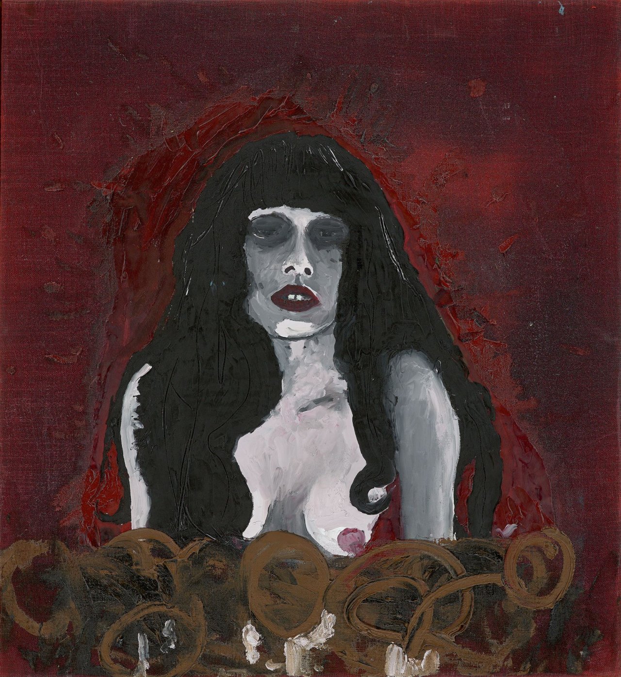 Auf diesem Bild ist das folgende Kunstwerk zu sehen: Thomas Zipp. 10 (Portrait). 2003.