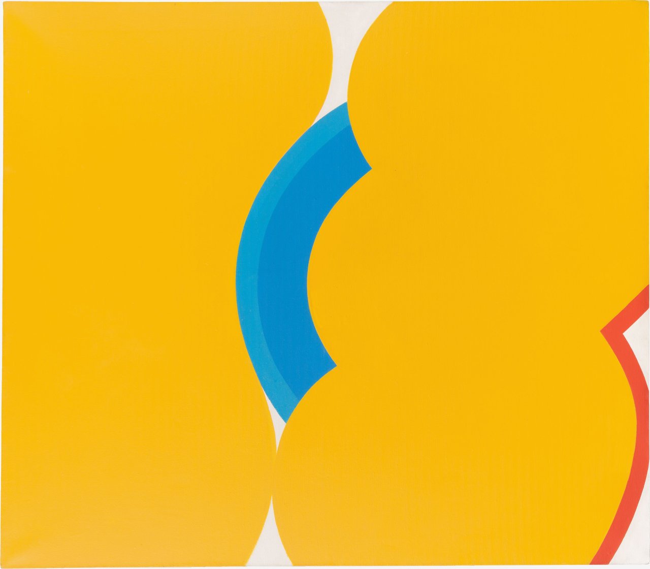 Auf diesem Bild ist das folgende Kunstwerk zu sehen: Georg Karl Pfahler. „Rondotex“. 1965.
