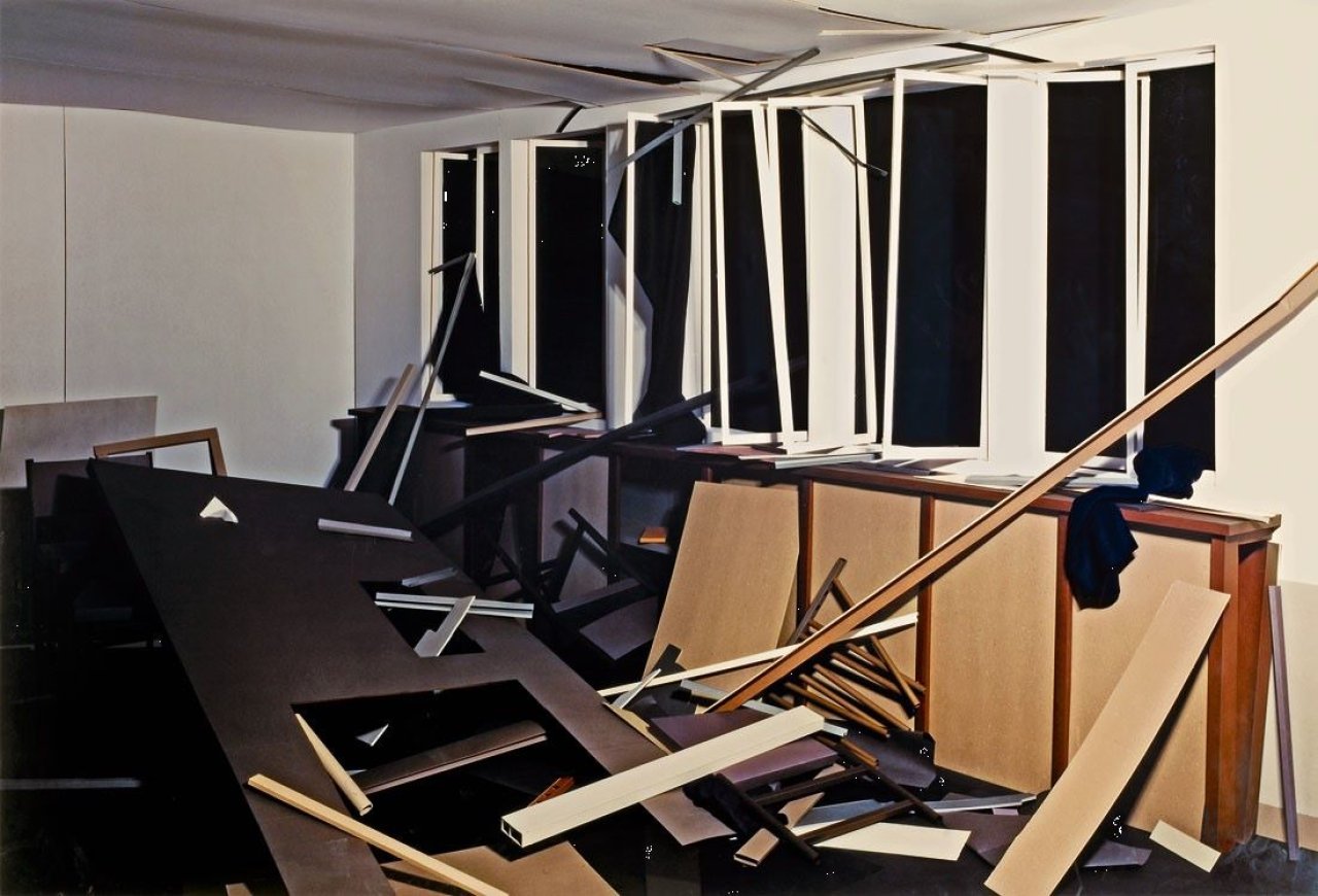 Auf diesem Bild ist das folgende Kunstwerk zu sehen: Thomas Demand. „Raum“. 1994.