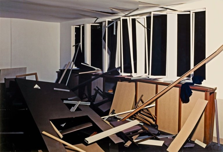 Auf diesem Bild ist das folgende Kunstwerk zu sehen: Thomas Demand. „Raum“. 1994.