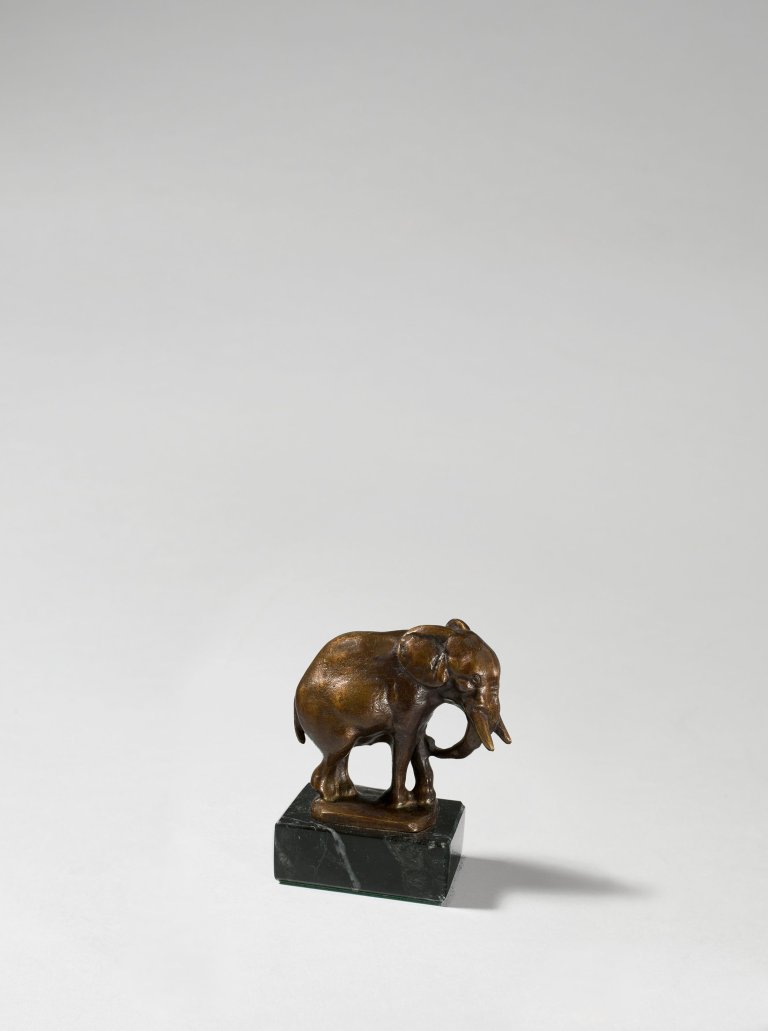 This picture shows the following artwork: August Gaul. „Elefant“. 1915.
