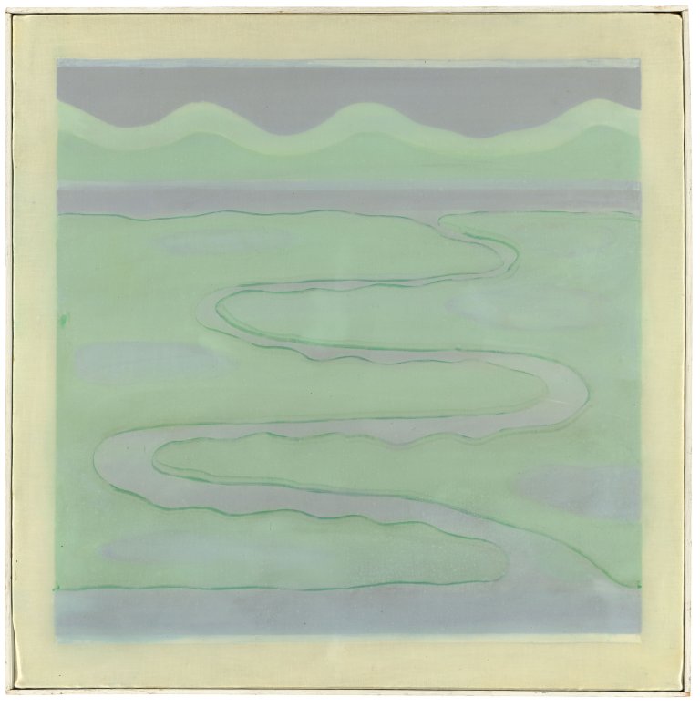 Auf diesem Bild ist das folgende Kunstwerk zu sehen: Bernd Koberling. Ohne Titel. 1967.