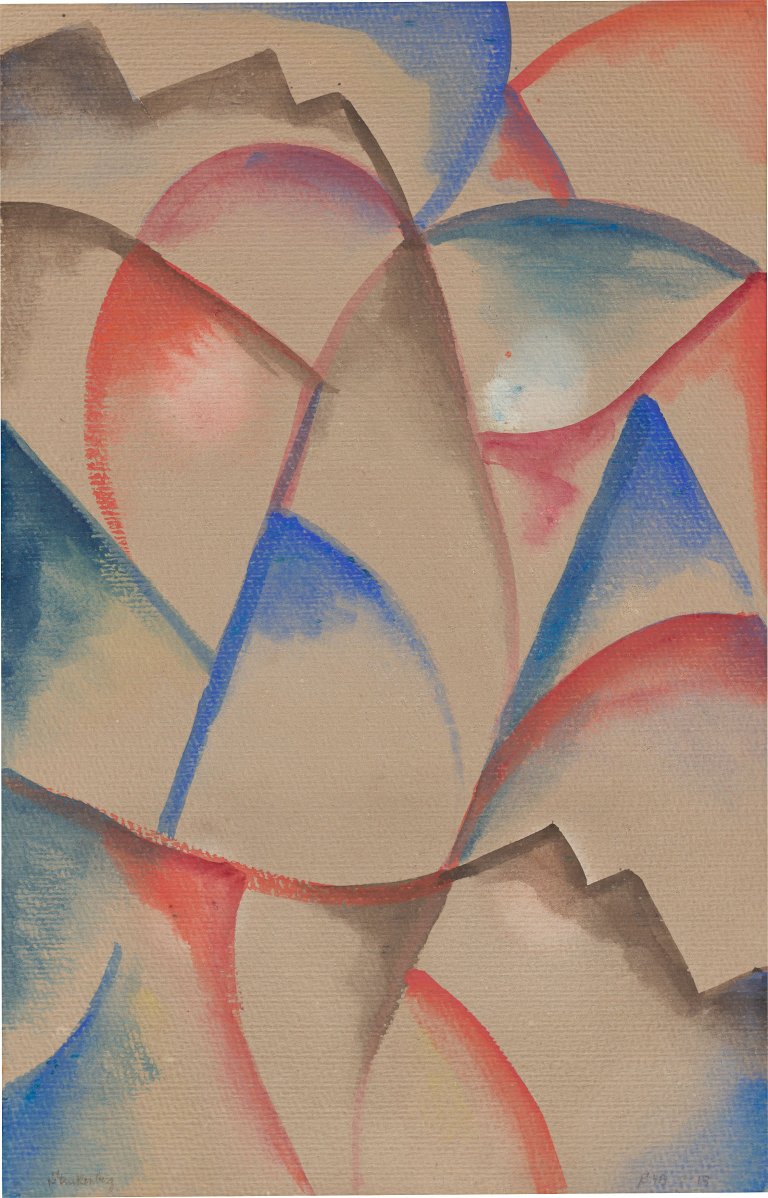 Auf diesem Bild ist das folgende Kunstwerk zu sehen: Fritz Stuckenberg. Ohne Titel. 1919.