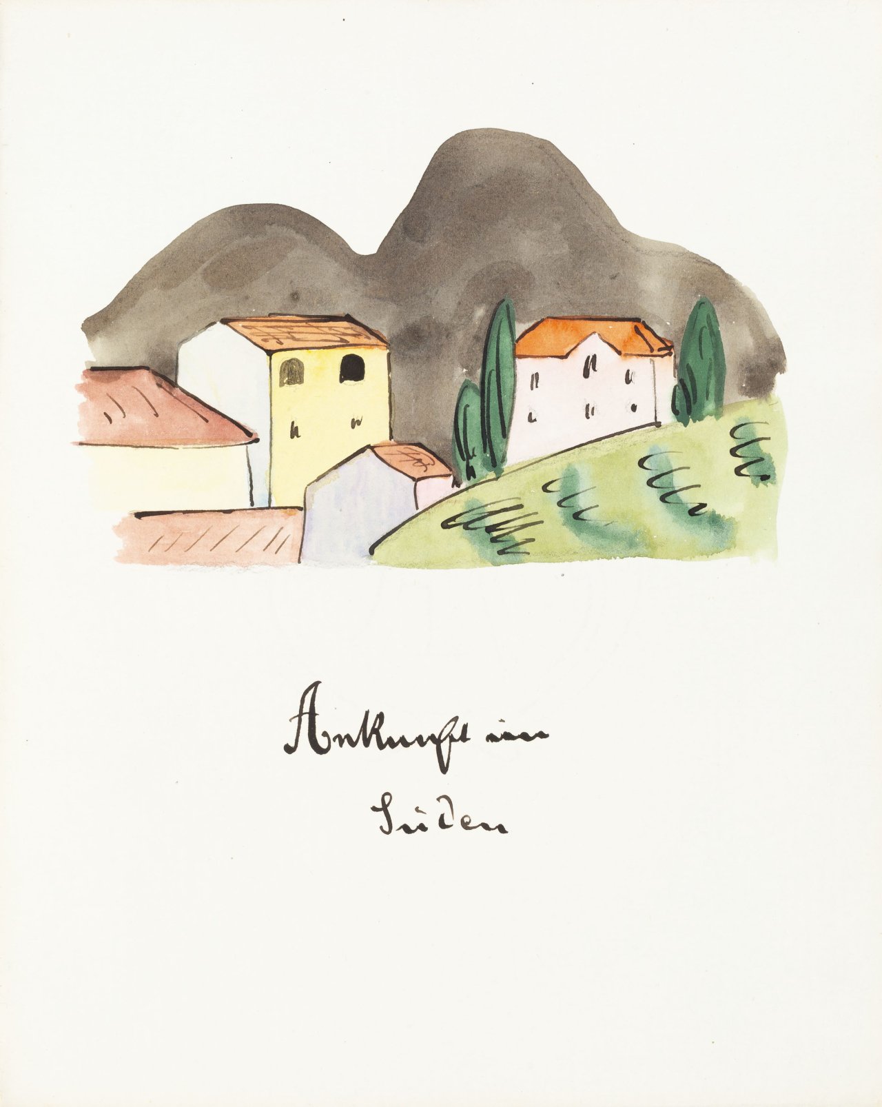 Auf diesem Bild ist das folgende Kunstwerk zu sehen: Hermann Hesse. „Zwölf Gedichte von Hermann Hesse“. 1950/60.