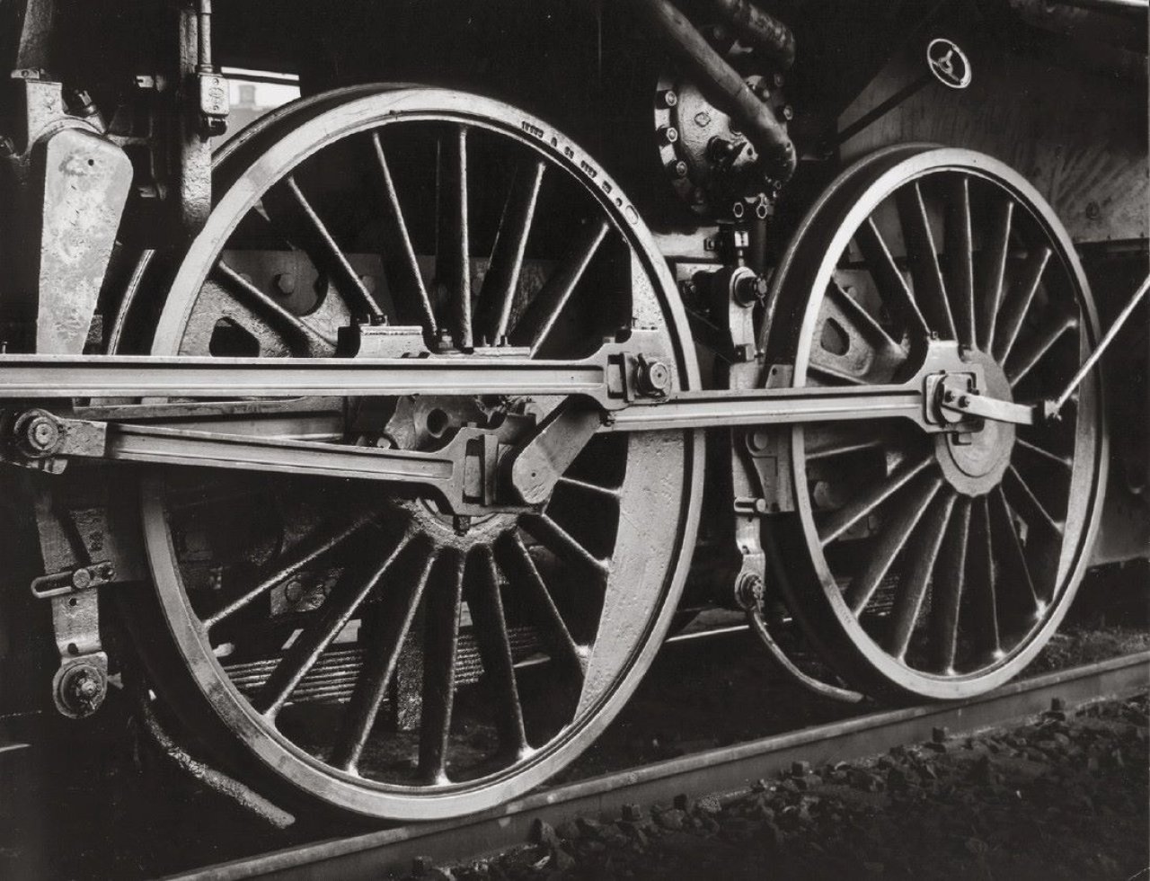 Auf diesem Bild ist das folgende Kunstwerk zu sehen: Toni Schneiders. „Lokräder“. 1955.