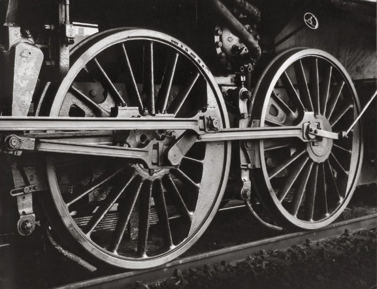 Auf diesem Bild ist das folgende Kunstwerk zu sehen: Toni Schneiders. „Lokräder“. 1955.