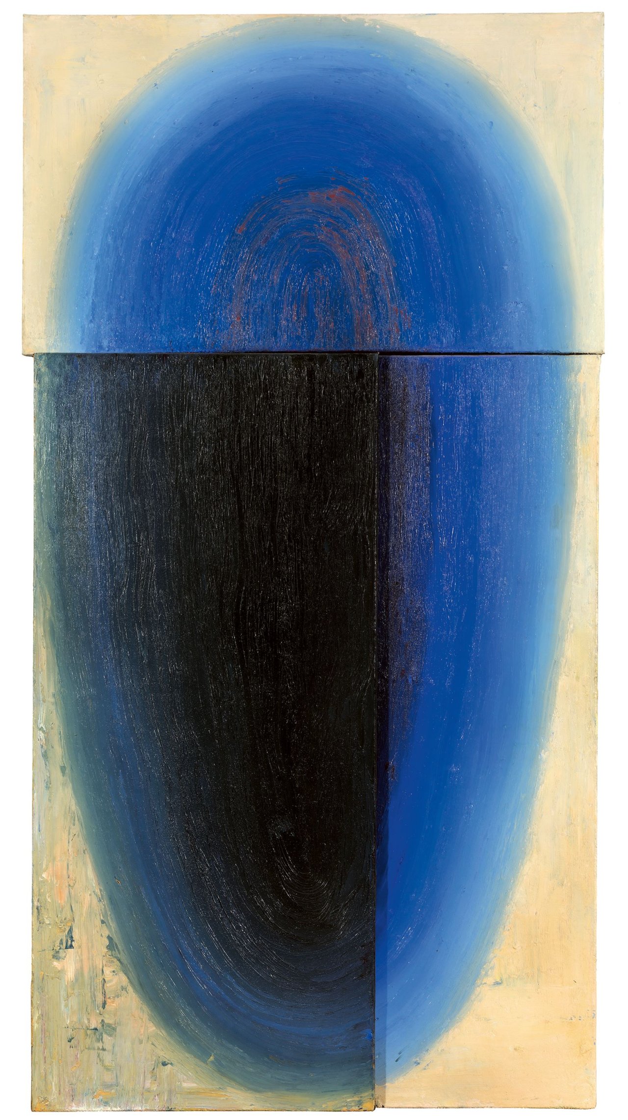 Auf diesem Bild ist das folgende Kunstwerk zu sehen: Ákos Birkás. „KOPF (159-3.Bn7)“. 1997.
