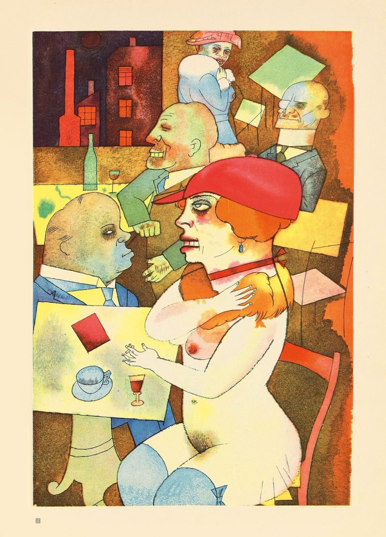 Auf diesem Bild ist das folgende Kunstwerk zu sehen: George Grosz. „Ecce Homo“. 1922/23.